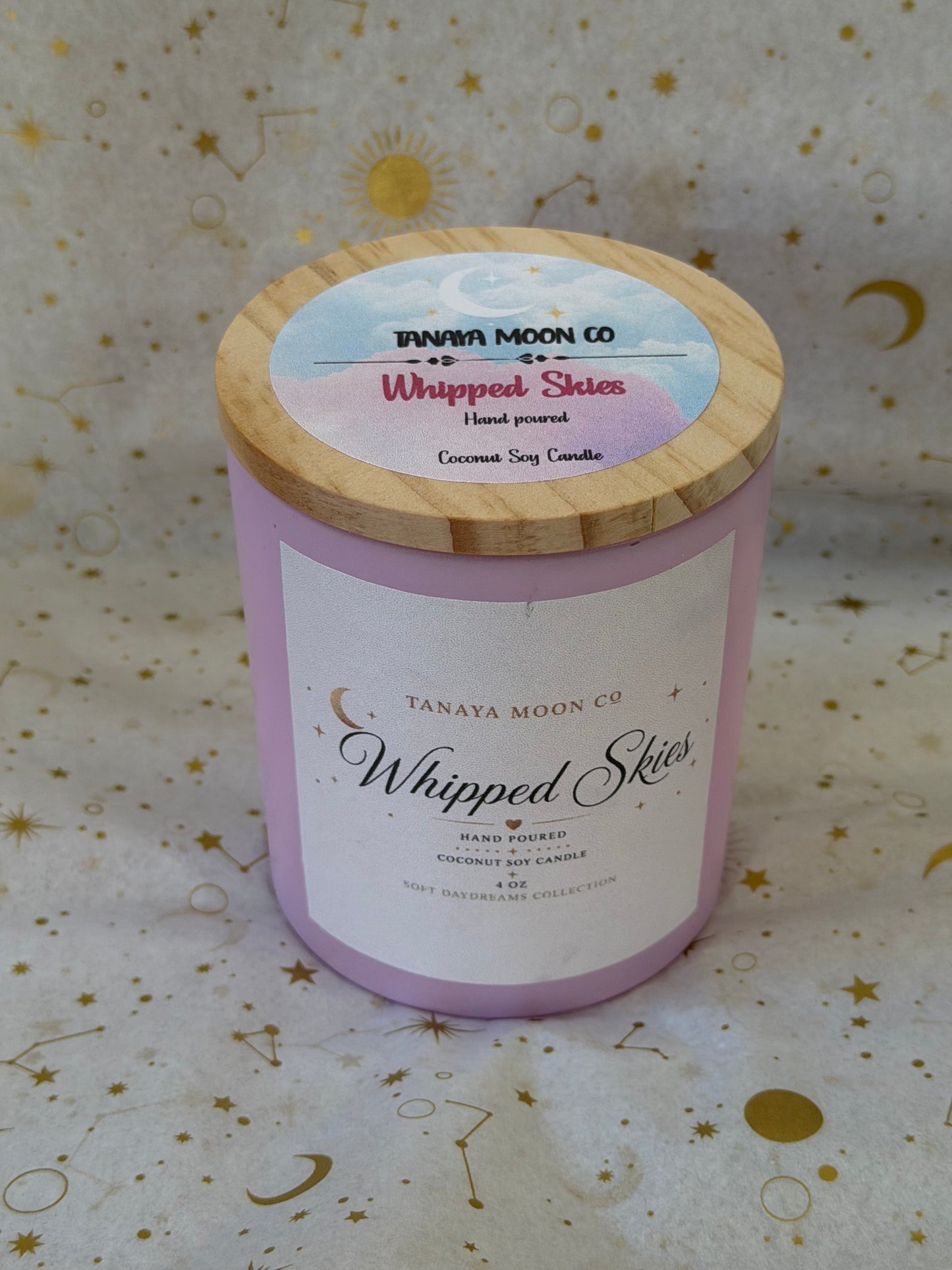 Whipped Skies™ Candle | French Vanilla & Cucumber Candle | Fresh Vanilla Candle | Hand Poured Candle