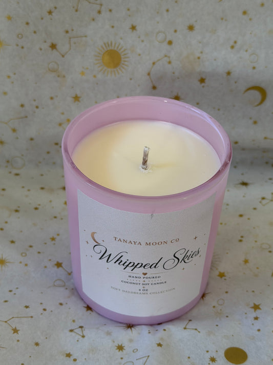 Whipped Skies™ Candle | French Vanilla & Cucumber Candle | Fresh Vanilla Candle | Hand Poured Candle